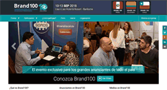 Desktop Screenshot of brand100.com.ar